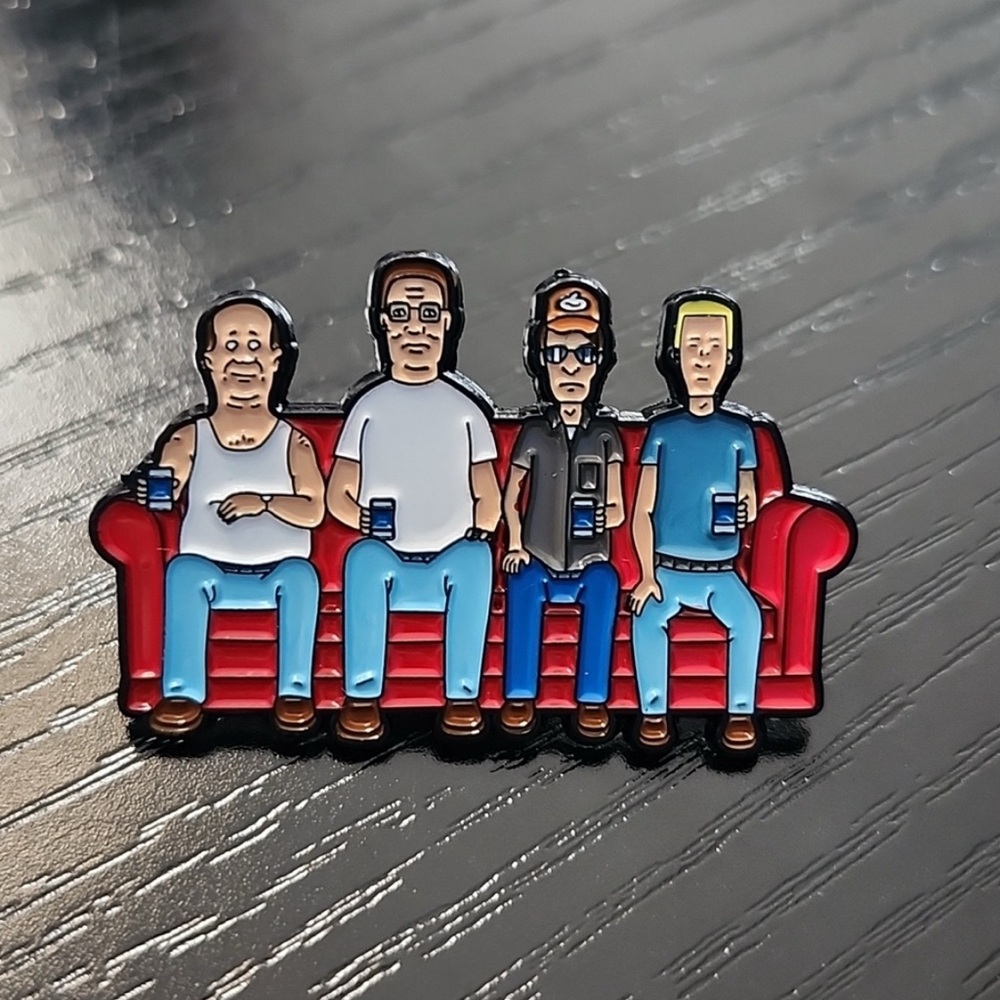 King of the Hill Inspired Enamel Pin